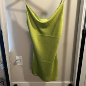 Shinestar Cowell neck dress